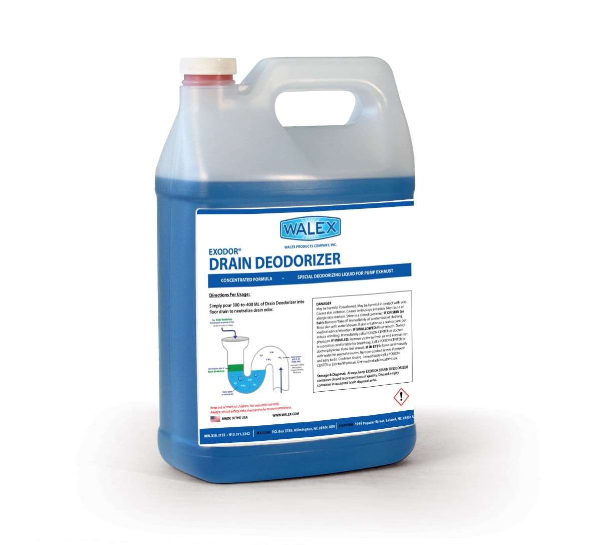 Bio 41 Drain Deodorizer - 1 Gallon Commercial Strength Sewer Gas Odor Eliminator