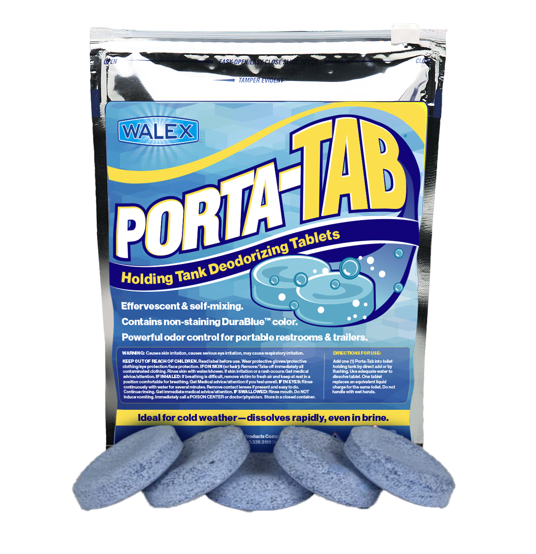 Portion Control Deodorizer Tablets and Packets | Walex